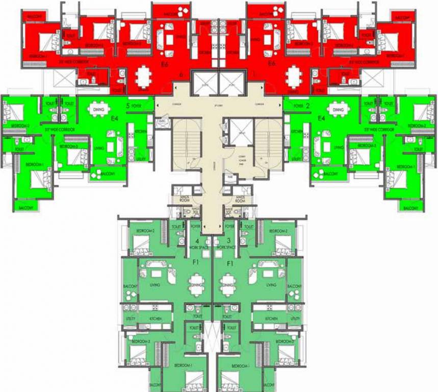  meridian park phase iii Building 5   T2 Cluster Plan