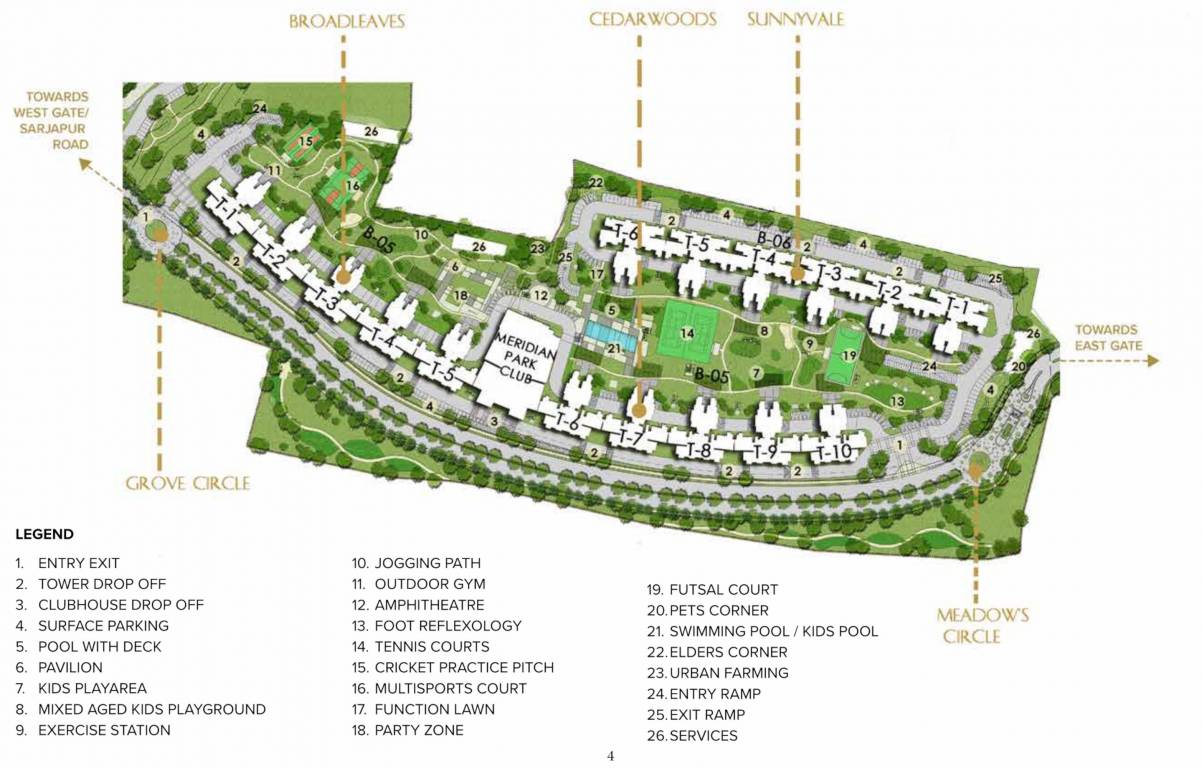  meridian park phase iii Master Plan