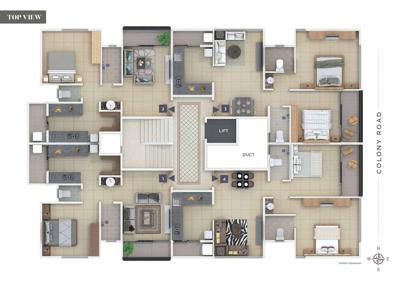  sweet-home Suyog Sweet Home Cluster Plan