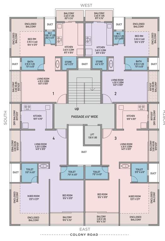  sweet home Suyog Sweet Home Cluster Plan