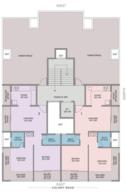  sweet home Suyog Sweet Home Cluster Plan