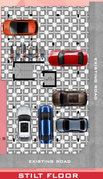  kku-homes Kku Homes Stilt Cluster Plan