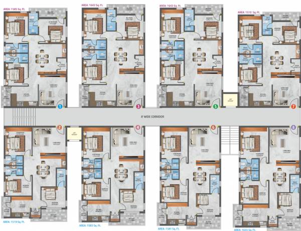  planet-40 Planet 40 Cluster Plan Typical Floor Plan
