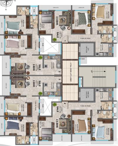  ganga-avenue Ganga Avenue Cluster Plan
