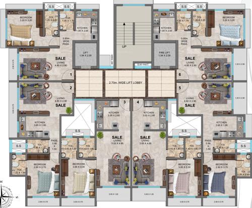 ganga-avenue Ganga Avenue Cluster Plan