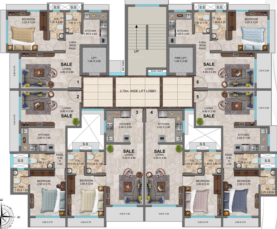  ganga avenue Ganga Avenue Cluster Plan