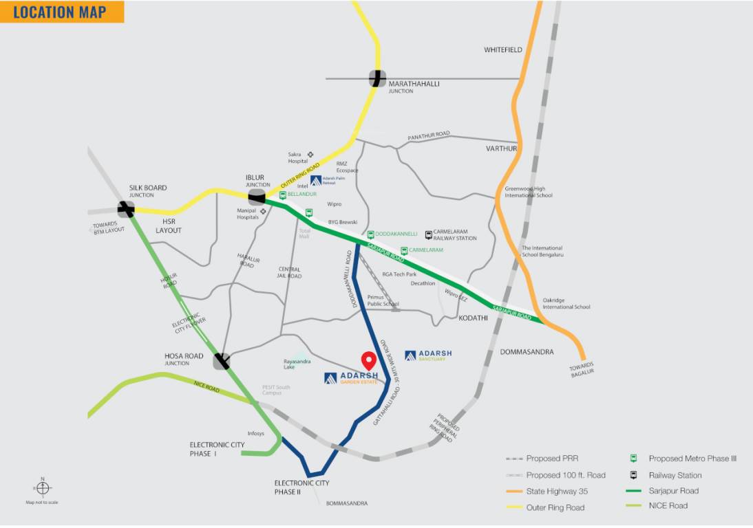 garden estate Location Plan