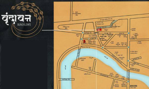  vrundavan-bunglows Location Plan