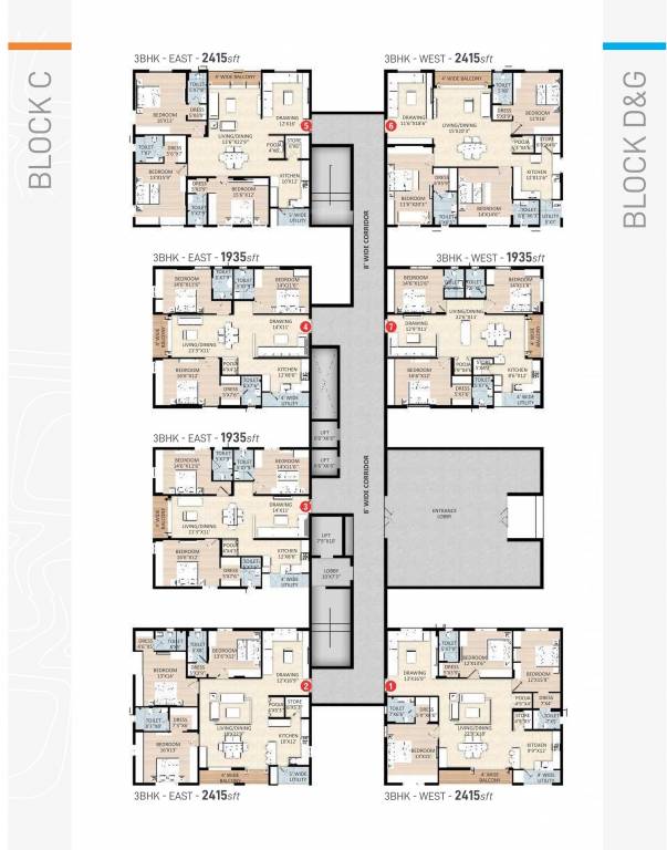  sriram river view Cluster Plan