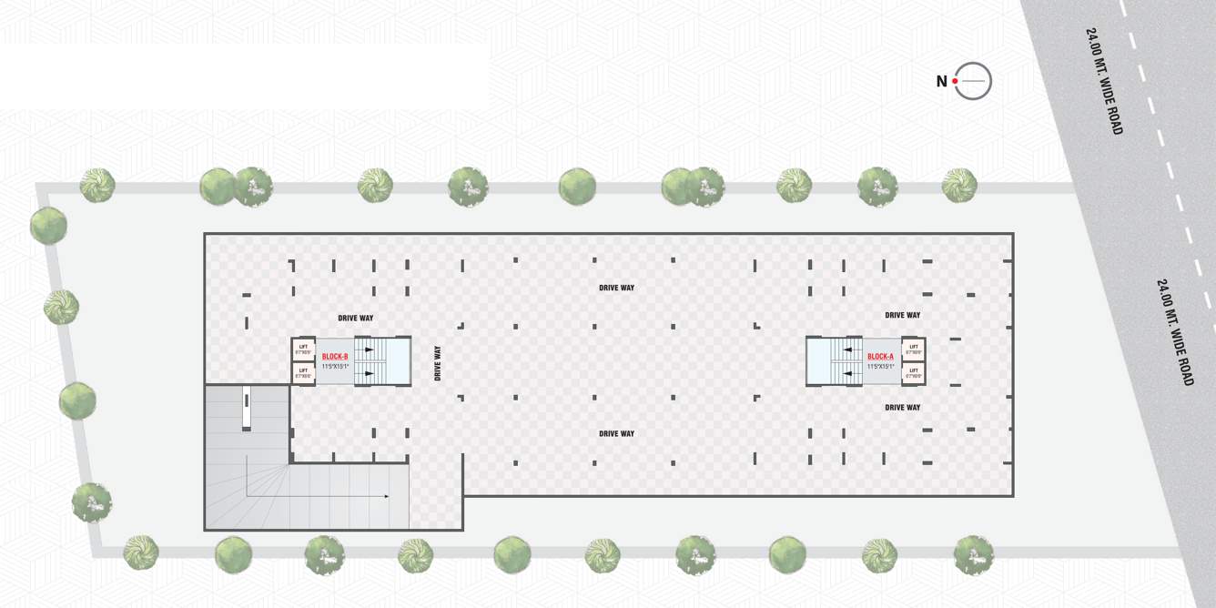  imperial sky Block A & B Cluster Plan For Basement