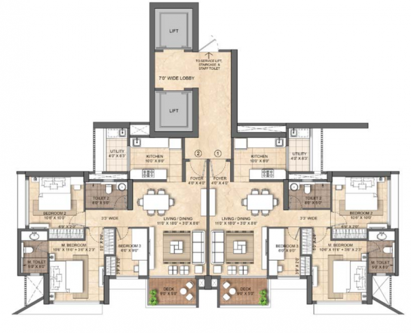 Tower 4 Cluster Plan bellevue Tower 4 Cluster Plan