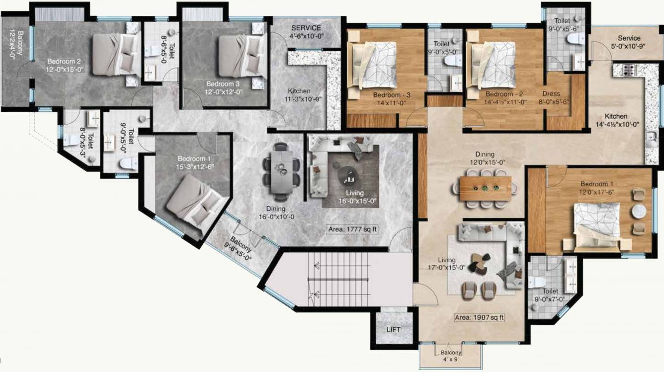  corner stone Corner Stone Typical Cluster Plan