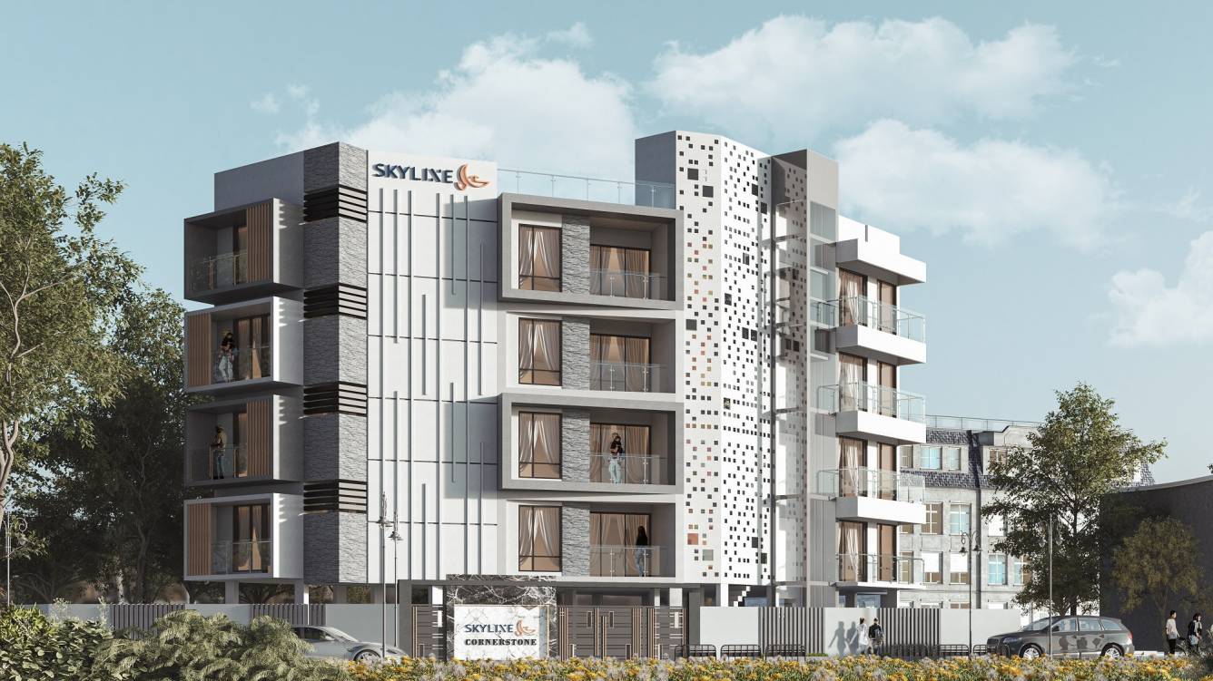 Elevation corner stone Elevation