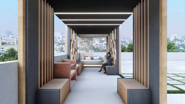  corner-stone Pergola