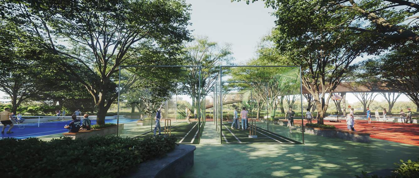  riverscape Cricket Pitch