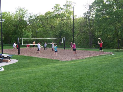  the-green-acres Volleyball Court