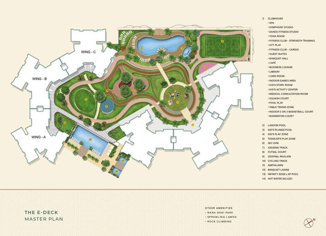  bellanza phase 2 wing d e f at the prestige city Master Plan