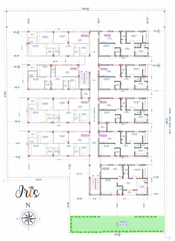 iris Iris Typical Cluster Plan
