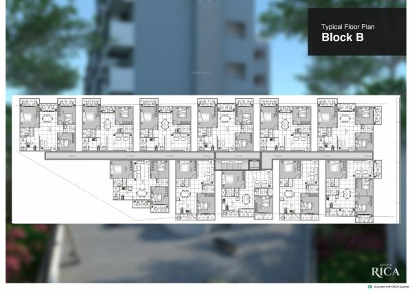  rica A Block Cluster Plan