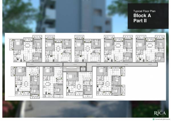  rica A Block Cluster Plan