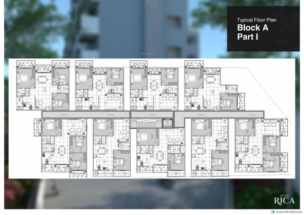  rica A Block Cluster Plan