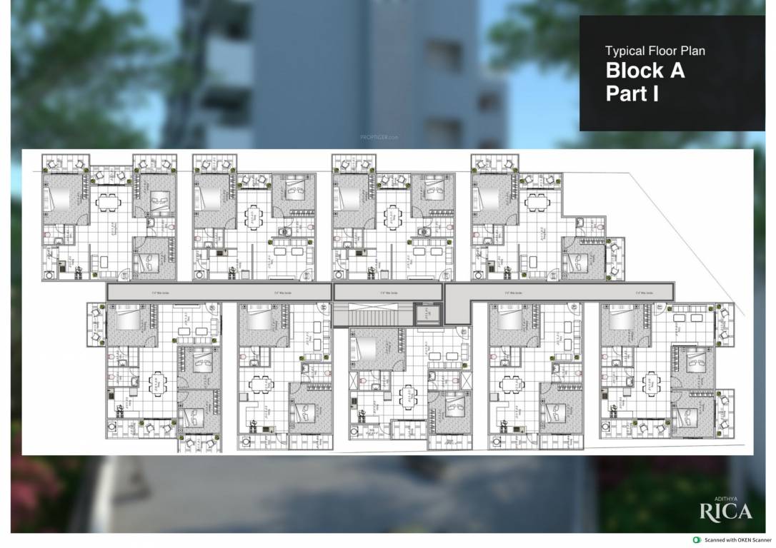  rica A Block Cluster Plan