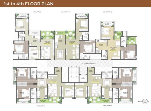  prabhu-swaraj Prabhu Swaraj Cluster Plan From 1st To 4th Floor