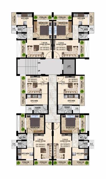  codename-fly-high Ruby And Pearl Cluster Plan from 2nd to 3rd Floor
