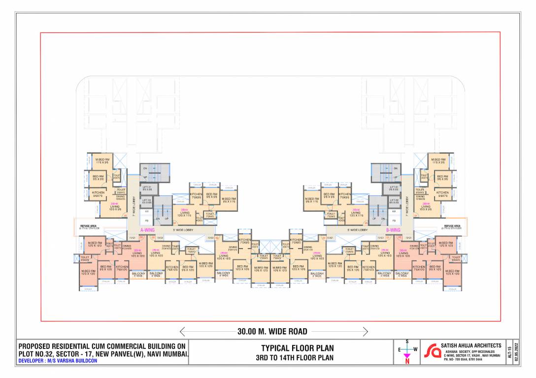  balaji vista Cluster Plan