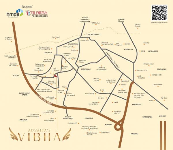  advaitas-vibha Location Plan