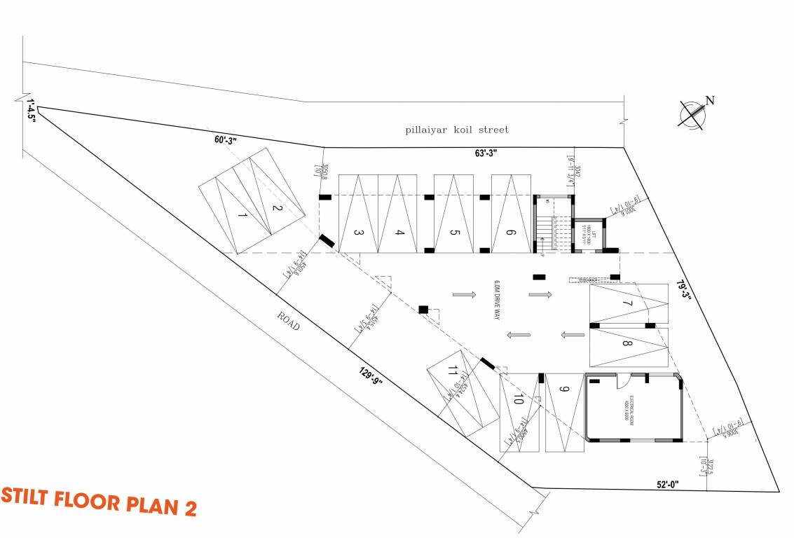  up side avenue UP Side Avenue Stilt Cluster Plan