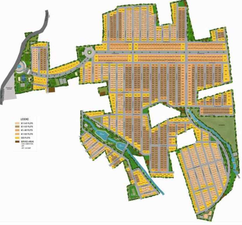 palatium annex sy no 28 1 Layout Plan