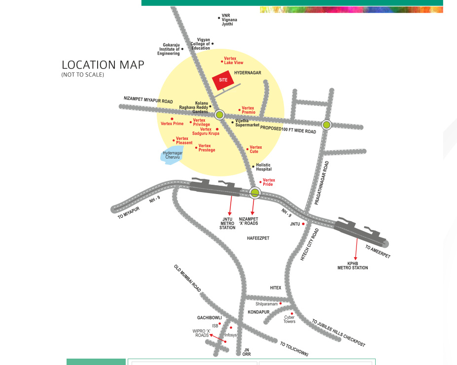 pristine Location Plan