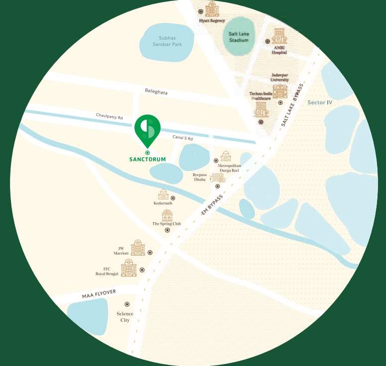  sanctorum Location Plan