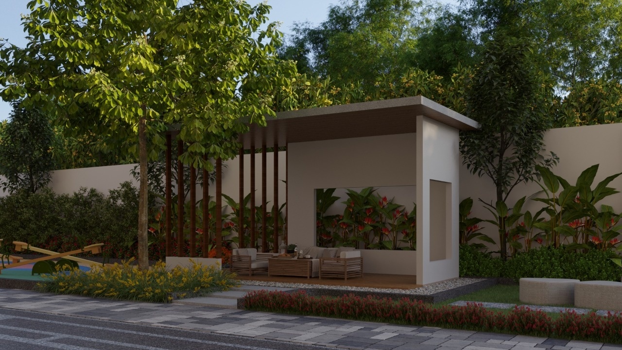  luxurio 75 residences Pergola