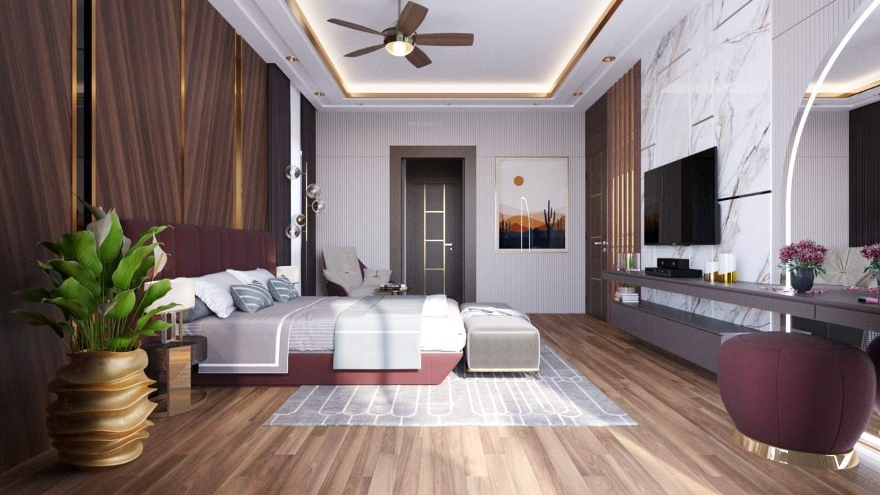  luxurio 75 residences Bedroom