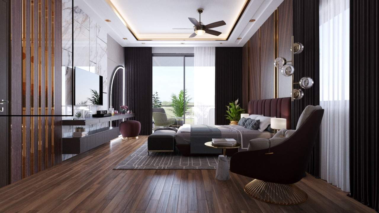  luxurio 75 residences Bedroom