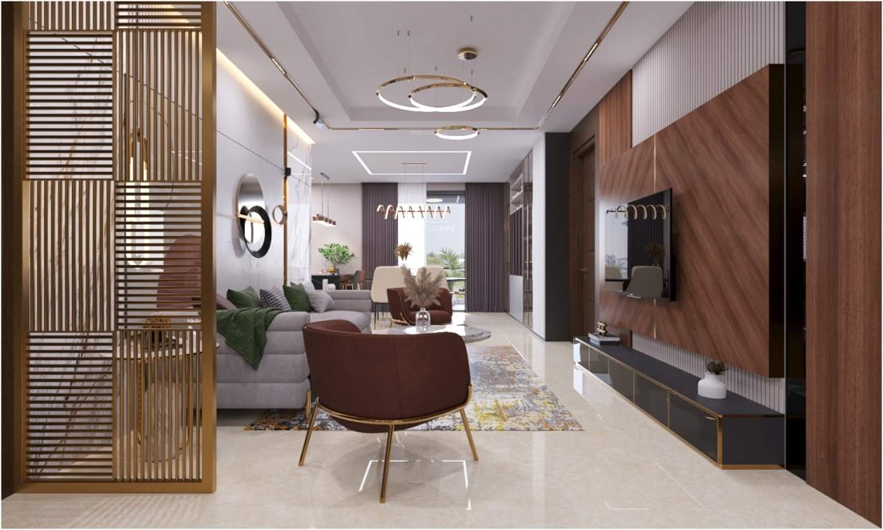  luxurio 75 residences Living Area
