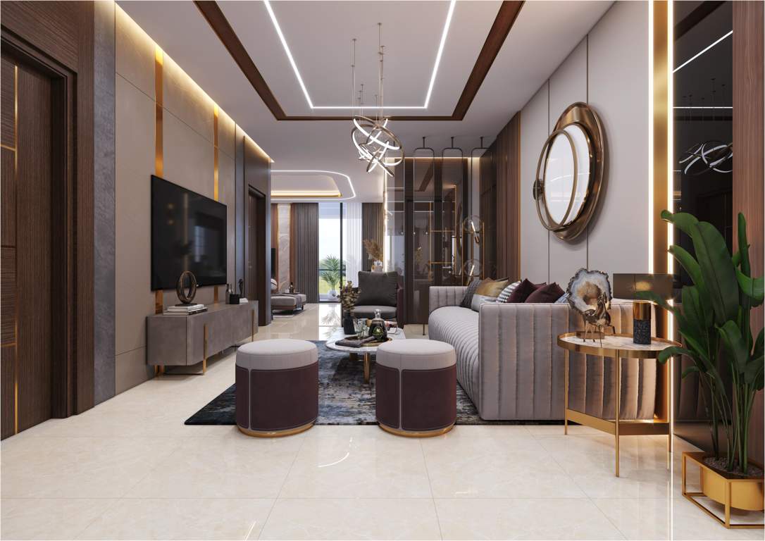  luxurio 75 residences Living Area