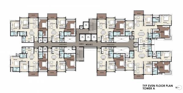 Block A Even Cluster Plan around-the-life Block A Even Cluster Plan