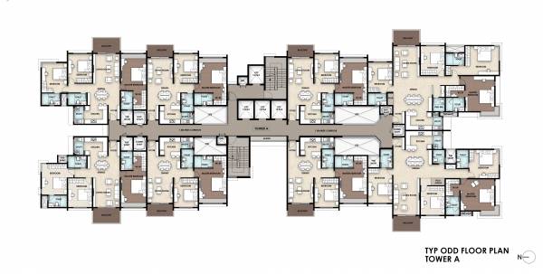 Block A Odd Cluster Plan around-the-life Block A Odd Cluster Plan