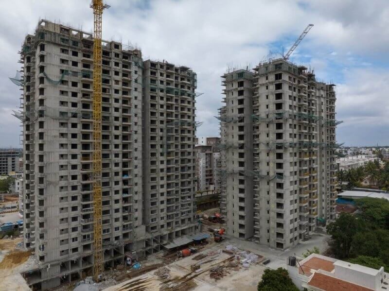  around the life Block A Construction Status Dec 23