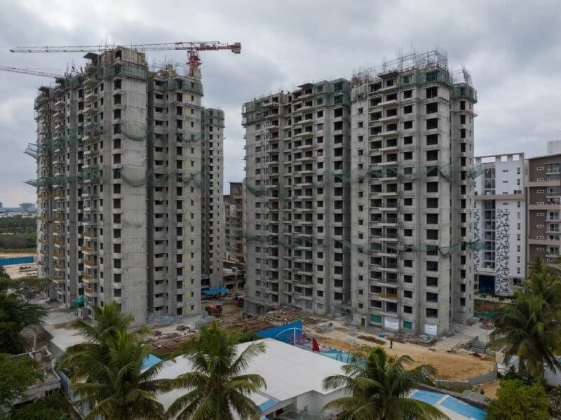  around the life Block A Construction Status Dec 23