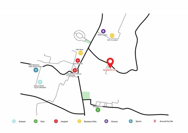 Location Plan around-the-life Location Plan