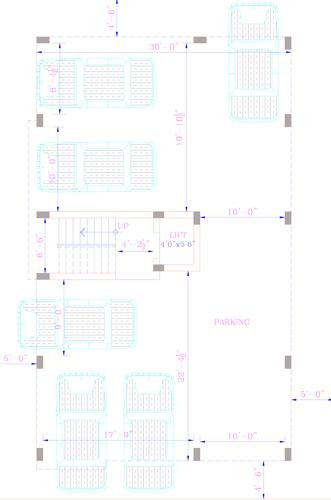  mahalaksmi-flats Block A Cluster Plan For Ground Floor
