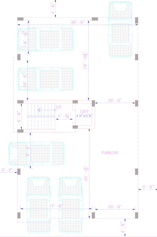  mahalaksmi flats Block A Cluster Plan For Ground Floor