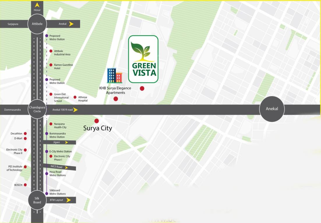 green vista Location Plan