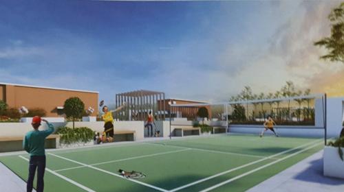  royal-aura Badminton Court