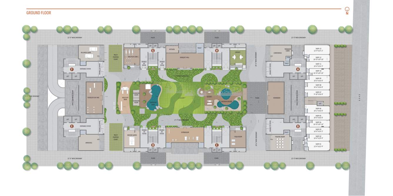  sharnam aayan Block A Cluster Plan