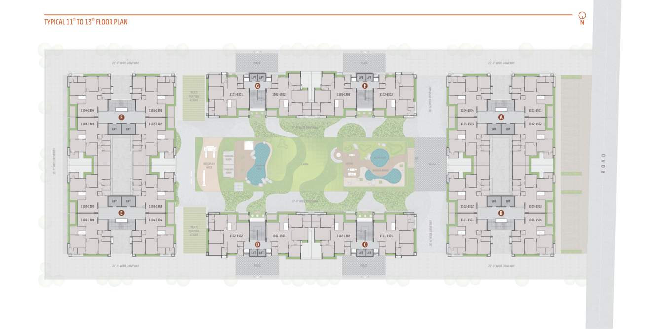  sharnam aayan Block A Cluster Plan